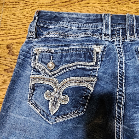 Rock Revival Barby Easy Skinny Jeans Size 31 - Picture 4 of 12